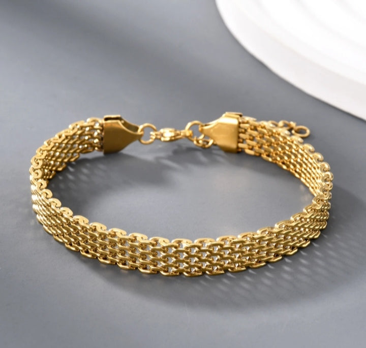 Multi-Layer Chain Bracelet