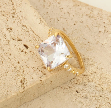 Princess Cut Solitaire Ring